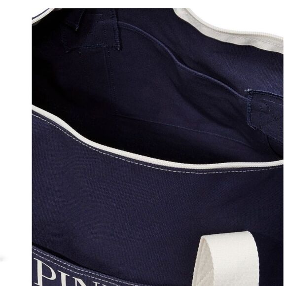 NWT PINK Victoria's Secret Canvas Duffle Bag - Picture 6 of 7